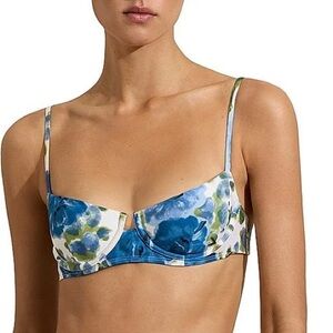 Peony Everlasting Balconette Bikini Top NWOT